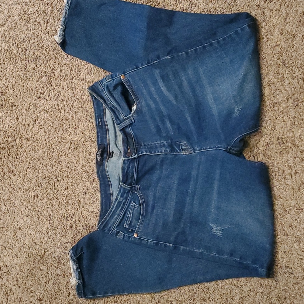 Judy Blue Womens Skinny Jeans - Dark Blue Wash